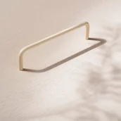 Zawiasy, okucia i inne akcesoria - Uchwyt meblowy podłużny Thread 128 Metalowy Kremowy - miniaturka - grafika 1