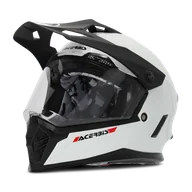 Kaski motocyklowe - Kask Adventure Acerbis Rider Dual Dziecięcy Złamany BiałyM - miniaturka - grafika 1