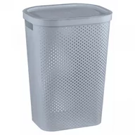 Koszyki łazienkowe - Curver Kosz na bieliznę INFINITY 59l szary CU-04754 (CUR-231008) - miniaturka - grafika 1