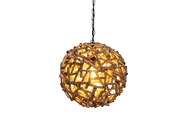 Lampy sufitowe - Invicta Interior Lampa wisząca Natural brązowa drewno 40cm Drift wood (Z38161) - miniaturka - grafika 1