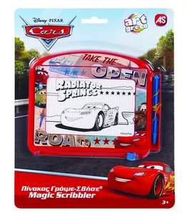 As Company Znikopis zestaw mały Cars-Auta AS 13058 - 18013058 - Tablice dla dzieci - miniaturka - grafika 1