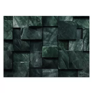 Fototapeta, Zielone sześciany 3D (Rozmiar 300x210) - Fototapety - miniaturka - grafika 3