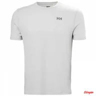 Koszulki męskie - Koszulka Męska Helly Hansen Lifa Active Solen T-Shirt - Grey Fog - miniaturka - grafika 1