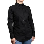 Koszule damskie - Koszula damska Tommy Jeans LADIES OXFORD SHIRT BLACK - miniaturka - grafika 1