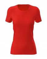 Koszulki i topy damskie - Koszulka damska T-shirt Stedman Active Sports-T ST8100 Scarlet Red L - miniaturka - grafika 1