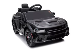 Auto na Akumulator na Licencji Dodge Charger Hellcat CZARNY - Pojazdy elektryczne dla dzieci - miniaturka - grafika 1