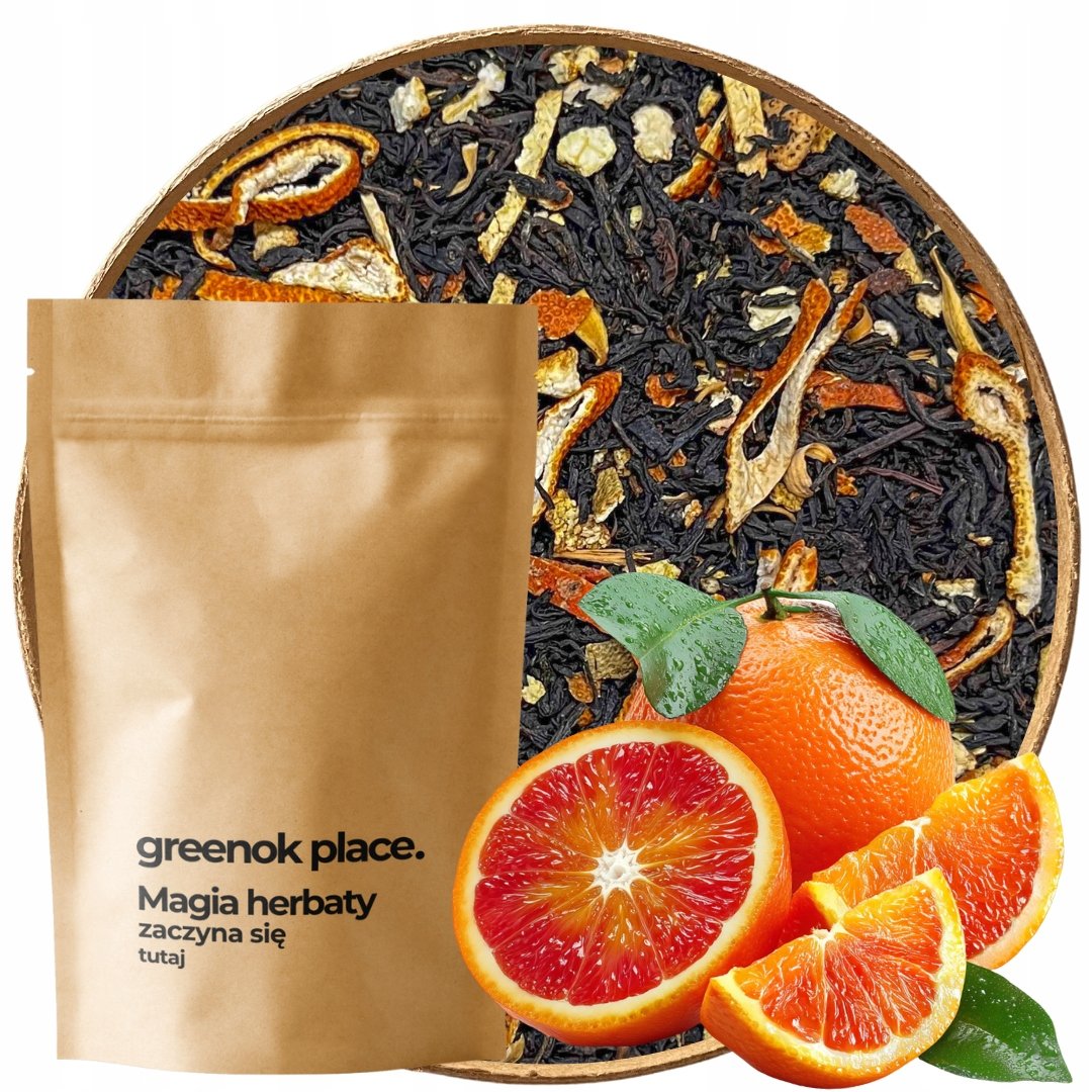 Herbata czarna Aromat Z Barcelony 1000g pomarańcza z pomarańczą Jakość
