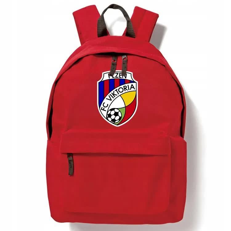PLECAK SZKOLNY CZERWONY FC VIKTORIA PLZEN Wzory