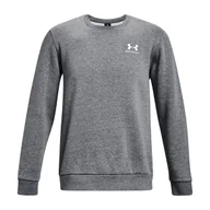 Dresy męskie - Bluza męska Under Armour Essential Fleece Crew - miniaturka - grafika 1