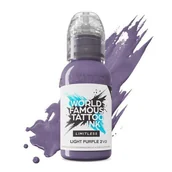 Wyposażenie studia tatuażu - Farba World Famous Limitless Tattoo Ink - Light Purple 2 v 2 30ml - miniaturka - grafika 1