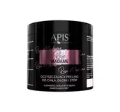 Peelingi do ciała - Apis Professional Oczyszczający peeling do ciała, dłoni i stóp - Rose Madame - 700 g - miniaturka - grafika 1