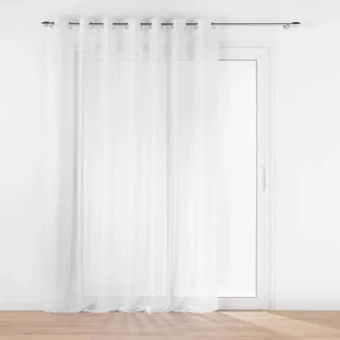 Firanka gotowa z gładkiego woalu LISSEA, biała - Firany - miniaturka - grafika 1