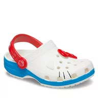 Buty dla dziewczynek - Klapki Crocs Hello Kitty Iam Classic Clog T 209469 White 100 - miniaturka - grafika 1