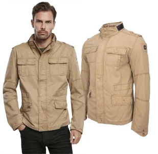 Kurtka Brandit Britannia Camel - Odzież taktyczna i umundurowanie - miniaturka - grafika 1