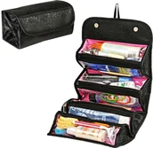 Kosmetyczki, organizery i kuferki - Kosmetyczka damska pojemny organizer do torebki - miniaturka - grafika 1