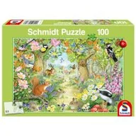 Puzzle - G3 Puzzle 100 Leśne zwierzęta - miniaturka - grafika 1
