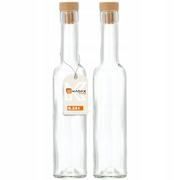 Domowy wyrób alkoholu - KADAX Butelki Na Nalewki Z Korkiem Wino fi17 2szt - miniaturka - grafika 1