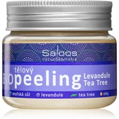 Peelingi do ciała - Saloos Bio peeling do ciała lawenda Tea Tree 140ml - miniaturka - grafika 1