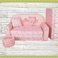 Łóżka dla dzieci i młodzieży - Galeriatrend Sofa kanapa dla dzieci rozkładana Teddy Bear - miniaturka - grafika 1