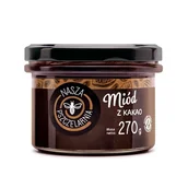 Miód - Miód z kakao Nasza Pszczelarnia 270g - miniaturka - grafika 1