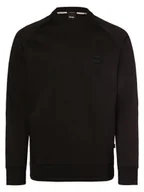 Bluzy męskie - BOSS Bluza męska - Stadler 82 Mężczyźni Bawełna czarny jednolity, M - miniaturka - grafika 1