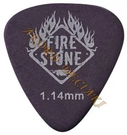 FIRE STONE Fire & Stone kostka gitarowa/Pick Delrin Tex, 351 kształtów, chropowata, 1,14 mm, fioletowa, 12 sztuk 523876 - Kostki gitarowe - miniaturka - grafika 1