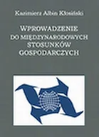 Ekonomia - Wprowadzenie do międzynarodowych stosunków gospodarczych - miniaturka - grafika 1