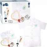 Small Foot Strój lekarza z akcesoriami - Zabawy w naśladowanie dorosłych Small Foot Strój lekarza z akcesoriami - Zabawy w naśladowanie dorosłych - miniaturka - grafika 1