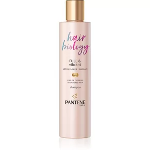 Pantene Hair Biology Full & Vibrant oczyszczający szampon odżywczy do włosów słabych 250 ml - Szampony do włosów - miniaturka - grafika 1