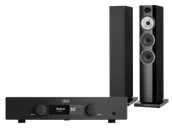 Zestawy stereo - Hegel H150 (czarny) + 704 S3 (czarny) - miniaturka - grafika 1