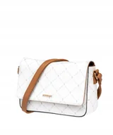 Torebki damskie - Torebka Damska Listonoszka Na Ramię Shopperka PUCCINI Biała BLXP0038M-0 - miniaturka - grafika 1