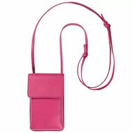 Etui i futerały do telefonów - Roeckl Sina Mobile Bag Leather 10 cm pink - miniaturka - grafika 1