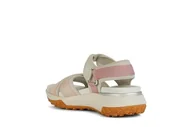 Moda i Uroda OUTLET - Geox Damskie sandały D SORAPIS + Grip A Sport Sandal, LT Sand/LT Rose, 41 EU, Lt Sand Lt Rose, 41 EU - miniaturka - grafika 1