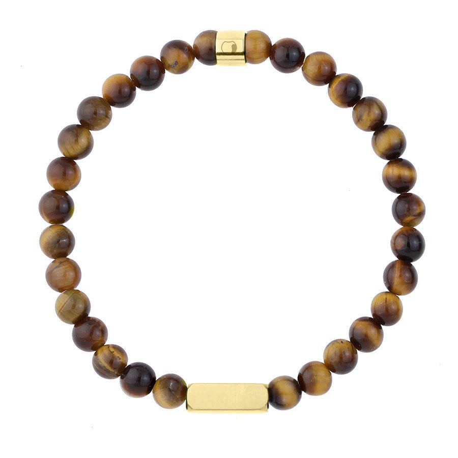 Bransoletka męska, tygrysie oko.