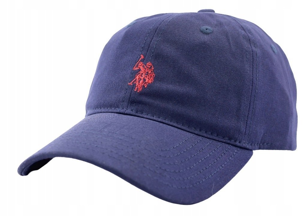 Czapka z daszkiem męska młodzieżowa U.S. Polo Assn. 55-60cm Haft Lato Logo