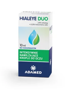 ADAMED Hialeye Duo 0,25% krople do oczu 10 ml | DARMOWA DOSTAWA OD 199 PLN! - Wzrok i słuch - miniaturka - grafika 1
