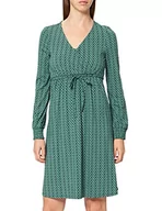 Sukienki ciążowe - ESPRIT Maternity Sukienka damska Nursing Ls AOP, Teal Green - 373, 40 - miniaturka - grafika 1