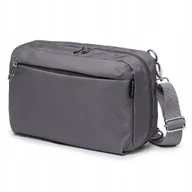 Plecaki - PUCCINI Plecak Damski Męski Miejski Na Jedno Ramię Sling Bag Szary TM249-4B - miniaturka - grafika 1