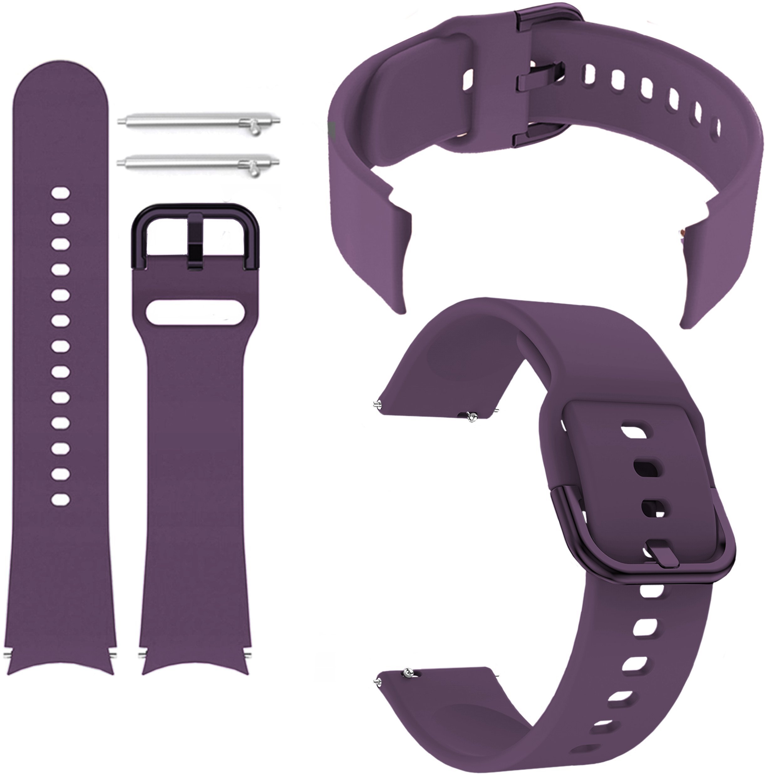 ChronSmarta Pasek ChronSmarta do smartwatch'a Garett Kids Essa 4G Liliowy