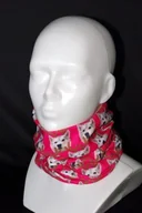 Czapki i chusty sportowe damskie - AUUU Komin HUSKY PINK - miniaturka - grafika 1