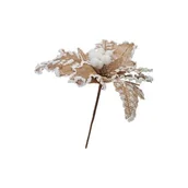 Sztuczne kwiaty - Kwiat dekoracyjny ośnieżony 35 cm - miniaturka - grafika 1