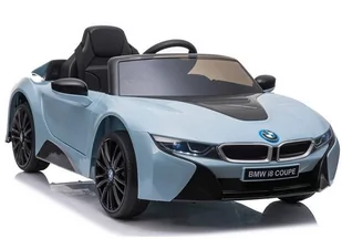 Import LEANToys Auto na Akumulator BMW I8 JE1001 Niebieski - Pojazdy elektryczne dla dzieci - miniaturka - grafika 1