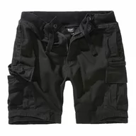 Odzież taktyczna i umundurowanie - Szorty BRANDIT Packham Vintage Shorts - Czarne RATY 0% | PayPo | GRATIS WYSYŁKA | ZWROT DO 100 DNI - miniaturka - grafika 1