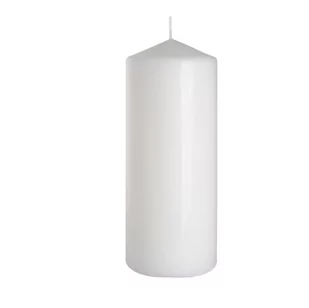 Bispol świeca walec 80/200 biała 1szt - Świece - miniaturka - grafika 1