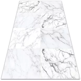 Dywan winylowy do domu Marmurowe kafle 60x90 cm - Dywany - miniaturka - grafika 1