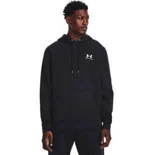 Bluza męska Under Armour Essential Fleece Hoodie - Bluzy sportowe męskie - miniaturka - grafika 1