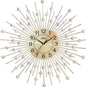 Zegary - Duży zegar ścienny MPM E04.4497.80 z kryształkami 60 cm . - miniaturka - grafika 1