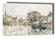 Obrazy i zdjęcia na płótnie - The Pont Neuf, Paris, Paul Signac - obraz na płótnie Wymiar do wyboru: 60x40 cm - miniaturka - grafika 1