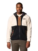 Odzież trekkingowa męska - Columbia Kurtka polarowa "Backbowl II Remastered" w kolorze beżowo-czarno-jasnobrązowym - miniaturka - grafika 1