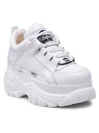 Sneakersy damskie - Buffalo Buty damskie sneakersy Buffalo London 1339-14 2.0 1533233-WHT 1533233WHT - miniaturka - grafika 1